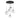 ET2 Nimbus multi-light cloud pendant, 5-Light Black, front view