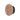 ET2 Discus backlit stone outdoor wall light, 7 in Rosso Laterite / Gunmetal, front view