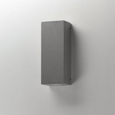 ET2 Pilar 2-Light LED Outdoor Wall Sconce Greystone