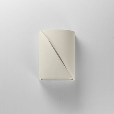 ET2 Puff 8" LED Outdoor Wall Sconce Chaulk White