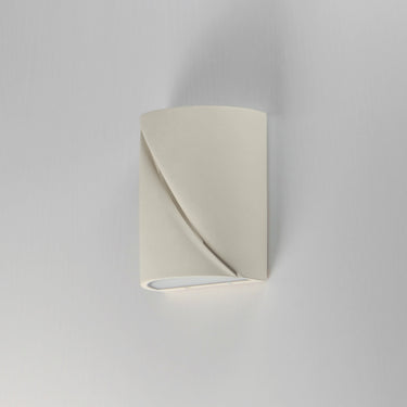 ET2 Puff 8" LED Outdoor Wall Sconce Chaulk White