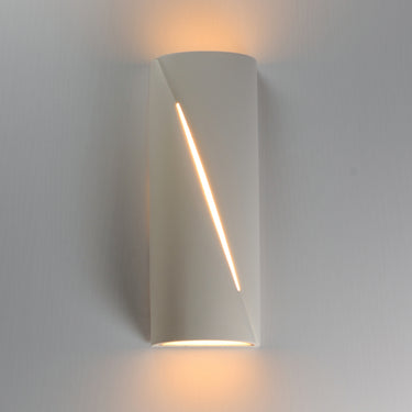ET2 Puff 16" LED Outdoor Wall Sconce Chaulk White