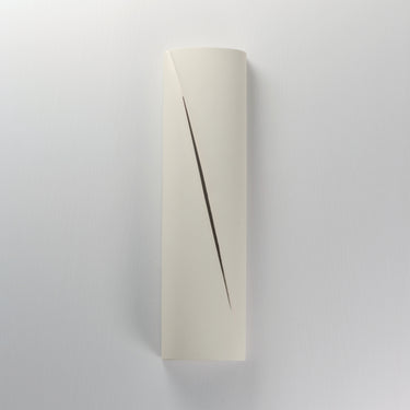 ET2 Puff 22" LED Outdoor Wall Sconce Chaulk White