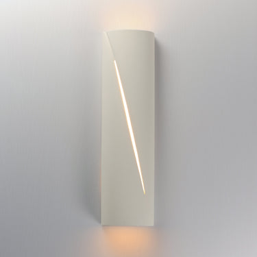 ET2 Puff 22" LED Outdoor Wall Sconce Chaulk White