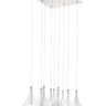 ET2 Larmes 9-Light Pendant Polished Chrome