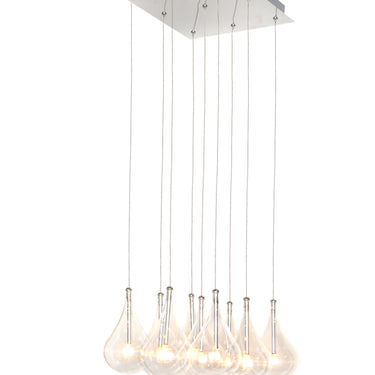 ET2 Larmes 9-Light Pendant Polished Chrome