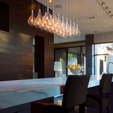 ET2 Larmes 24-Light Pendant Polished Chrome