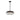 ET2 Bombona 16"x7" LED Pendant Black