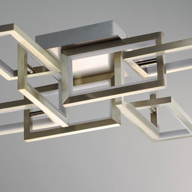 ET2 Link LED Flush Mount Satin Nickel