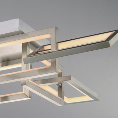 ET2 Link LED Flush Mount Satin Nickel