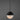 ET2 Half Moon Medium LED Pendant Black