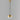 ET2 Half Moon Medium LED Pendant Metallic Gold