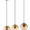 ET2 Half Moon 3-Light LED Pendant Metallic Gold