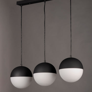 ET2 Half Moon 3-Light LED Pendant Black