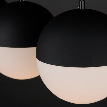 ET2 Half Moon 3-Light LED Pendant Black