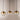 ET2 Half Moon 3-Light LED Pendant Metallic Gold