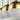 ET2 Half Moon 3-Light LED Pendant Metallic Gold