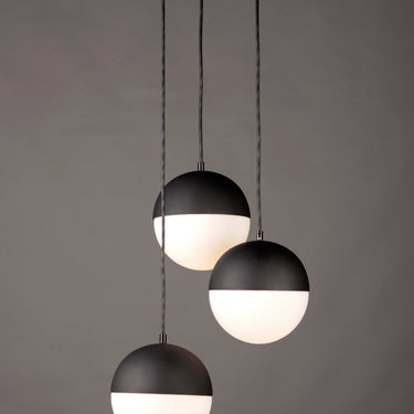 ET2 Half Moon 3-Light LED Pendant Black