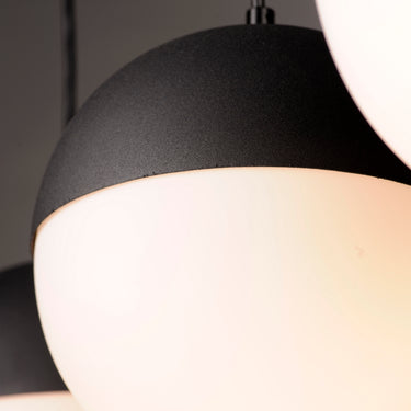 ET2 Half Moon 3-Light LED Pendant Black