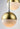 ET2 Half Moon 3-Light LED Pendant Metallic Gold