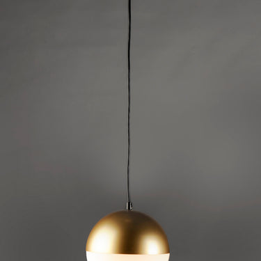 ET2 Half Moon Large LED Pendant Metallic Gold