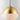 ET2 Half Moon Large LED Pendant Metallic Gold