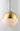 ET2 Half Moon Large LED Pendant Metallic Gold