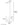 ET2 Union multi-light ring pendant 39.5 x 4.75 in line drawing with dimensions