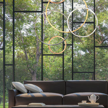 ET2 Union LED 5-Light Pendant Multi-Plated