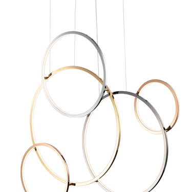 ET2 Union LED 5-Light Pendant Multi-Plated