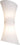 ET2 Conico opal glass panel wall sconce, 2-Light, front view