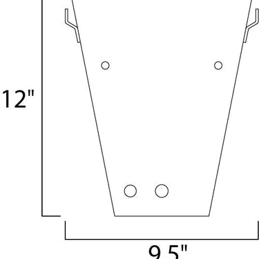ET2 Conico Wall Mount Satin Nickel