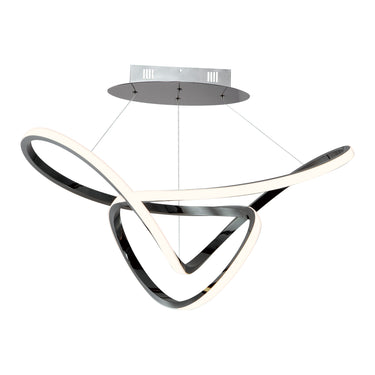 ET2 Perpetual 32" LED Pendant Black Chrome