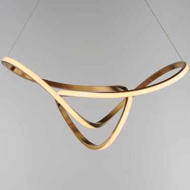 ET2 Perpetual 32" LED Pendant Brushed Champagne