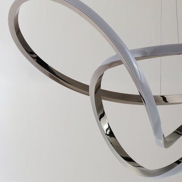 ET2 Perpetual 32" LED Pendant Black Chrome