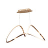 ET2 Perpetual LED Pendant Brushed Champagne