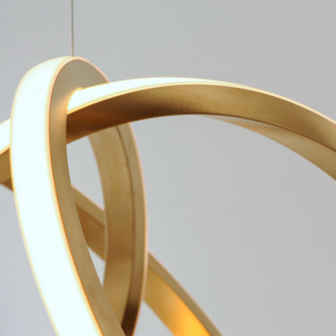 ET2 Signature LED Pendant Brushed Champagne