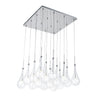 ET2 Larmes 16-Light LED Pendant Polished Chrome