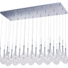 ET2 Larmes 24-Light LED Pendant Polished Chrome