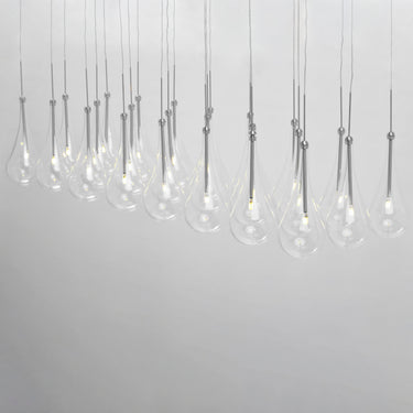 ET2 Larmes 24-Light LED Pendant Polished Chrome