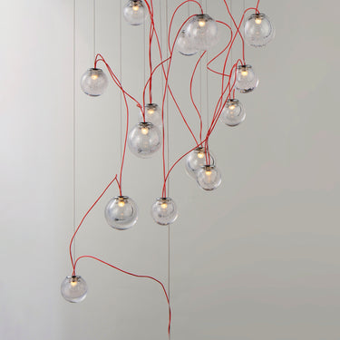 ET2 Bobble 16-Light LED Pendant Polished Chrome
