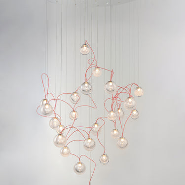ET2 Bobble 24-Light LED Pendant Polished Chrome