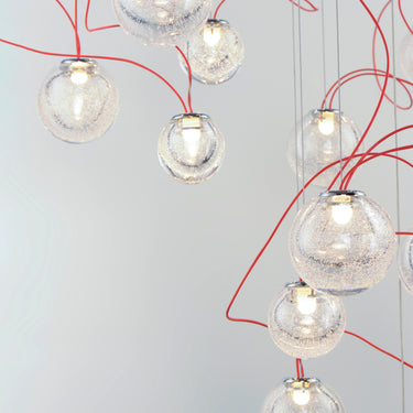 ET2 Bobble 24-Light LED Pendant Polished Chrome