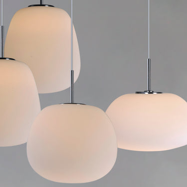 ET2 Puffs 6-Light LED Pendant White
