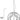 ET2 Aura 12" LED Pendant Polished Chrome