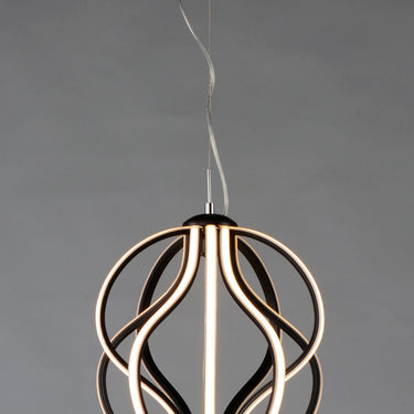 ET2 Aura 12" LED Pendant Black