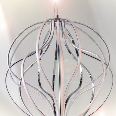 ET2 Aura 24" LED Pendant Polished Chrome