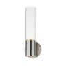 ET2 Highball Clear LED Wall Sconce Satin Nickel