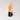 ET2 Highball gradient glass wall sconce, Gunmetal, Amber glass, alternate view