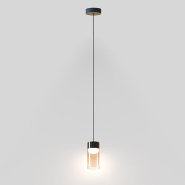 ET2 Highball Amber LED Mini Pendant Gunmetal